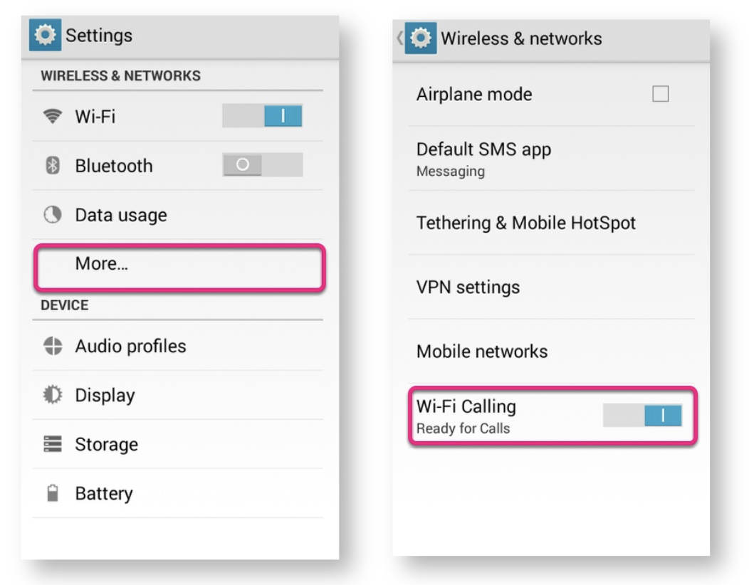 Wifi 通話を使用するにはどうすればよいですか