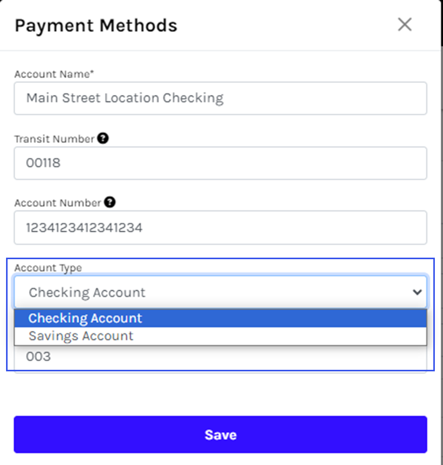 New Account Central - How do I add and edit my payment methods on 